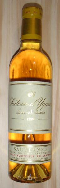 Chateau d'Yquem 1989 Half bottle