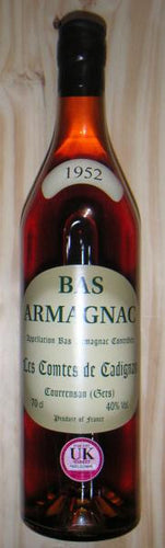 Bas Armagnac 1952 Vintage