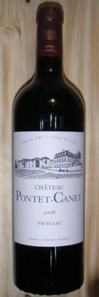 Chateau Pontet Canet 2008 Pauillac