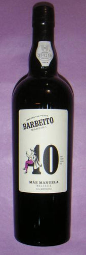 Barbeito 40 YO Madeira, Malvasia 'Mae Manuela'