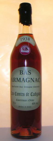 Bas Armagnac 1938 Vintage