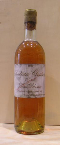 Chateau Climens 1967 1er Cru Classe Barsac